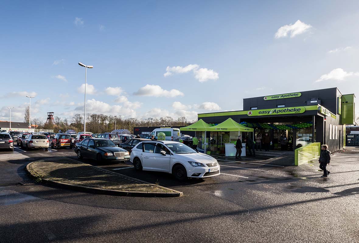 easyApotheke Modul - Parken direkt vor der Apotheke